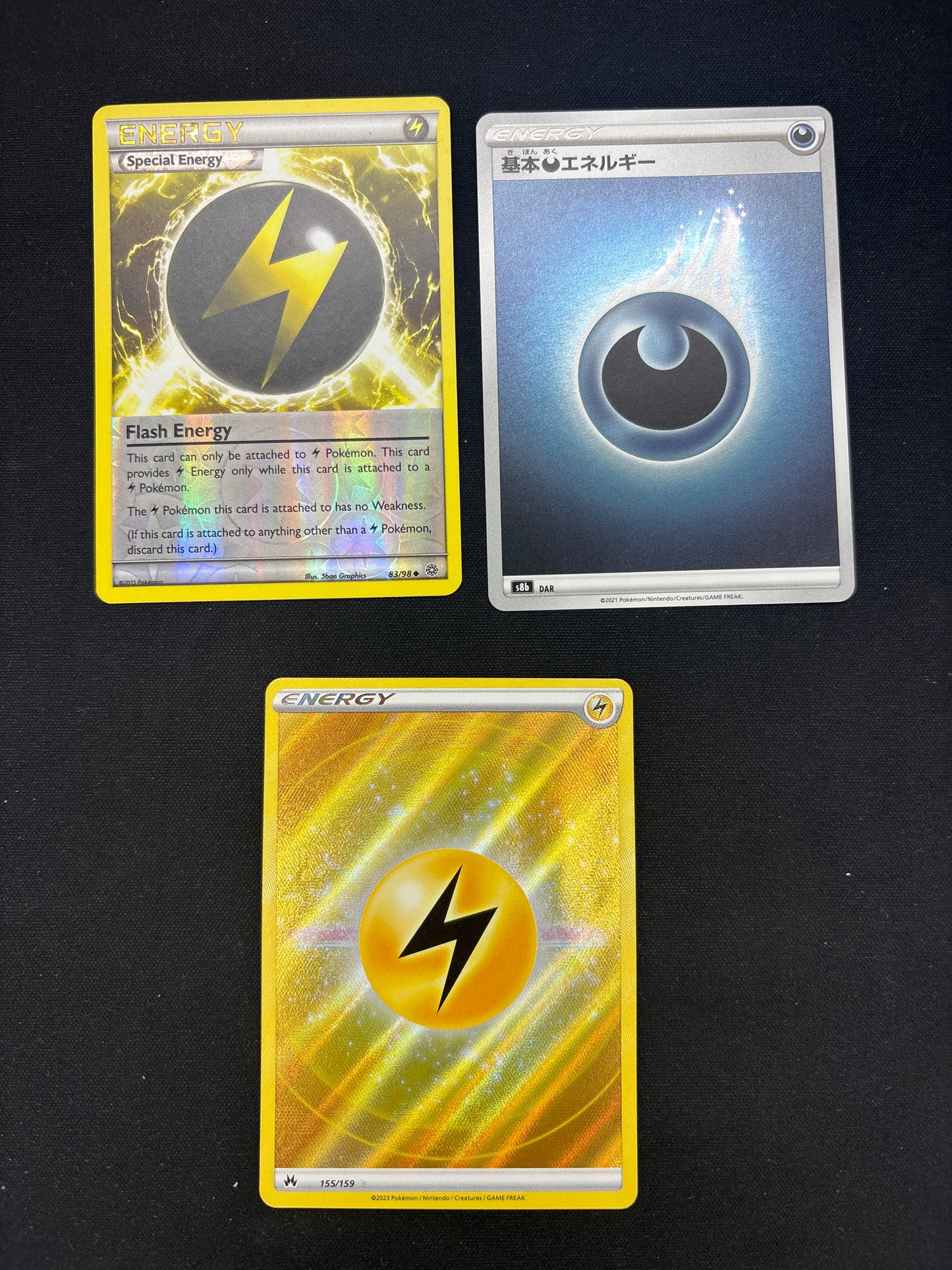 Auction Lot 66: Holo Energy Card Lot Conditions Vary