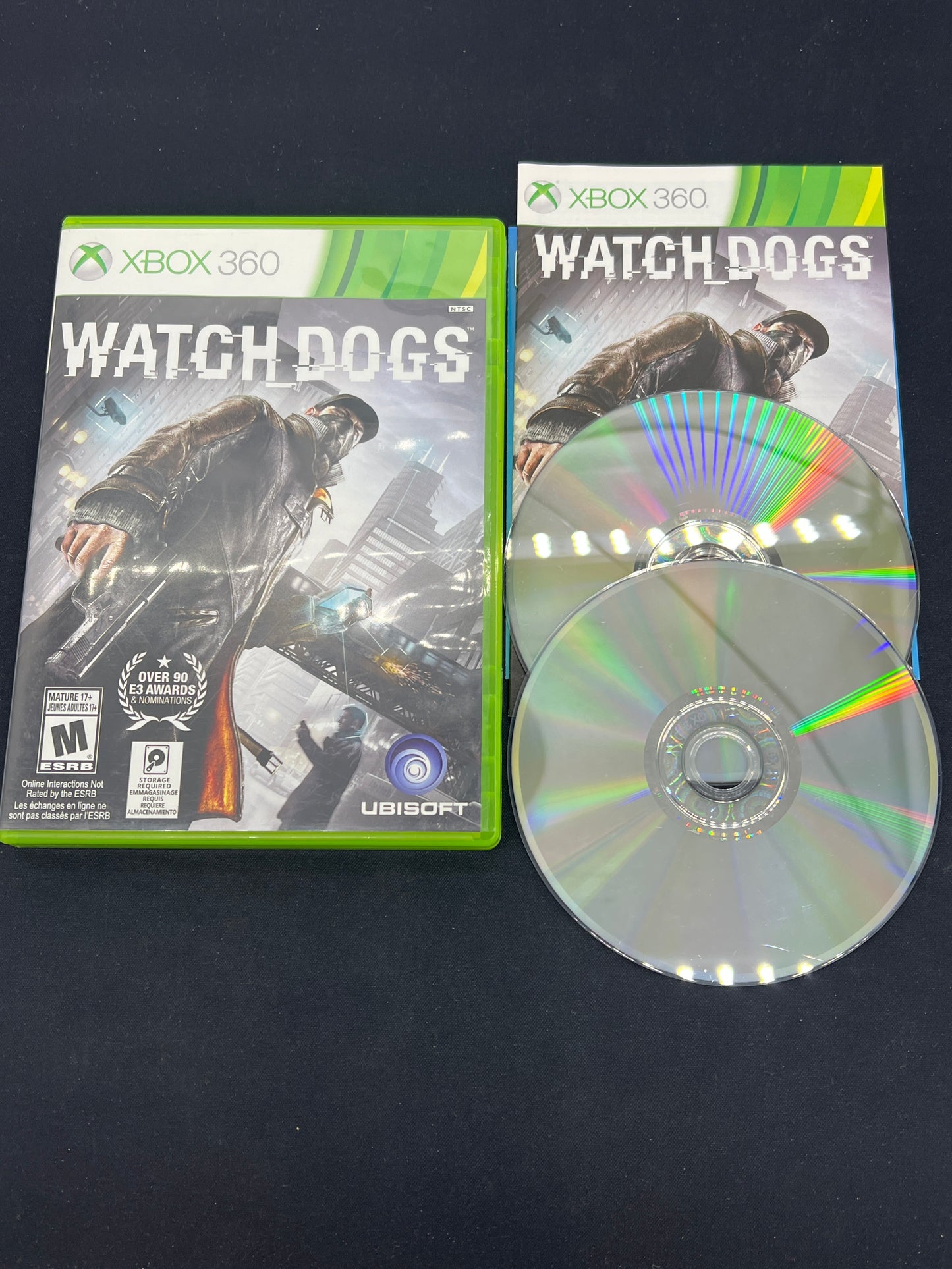Auction Lot 181: XBOX 360 Video Game Watch Dogs CIB