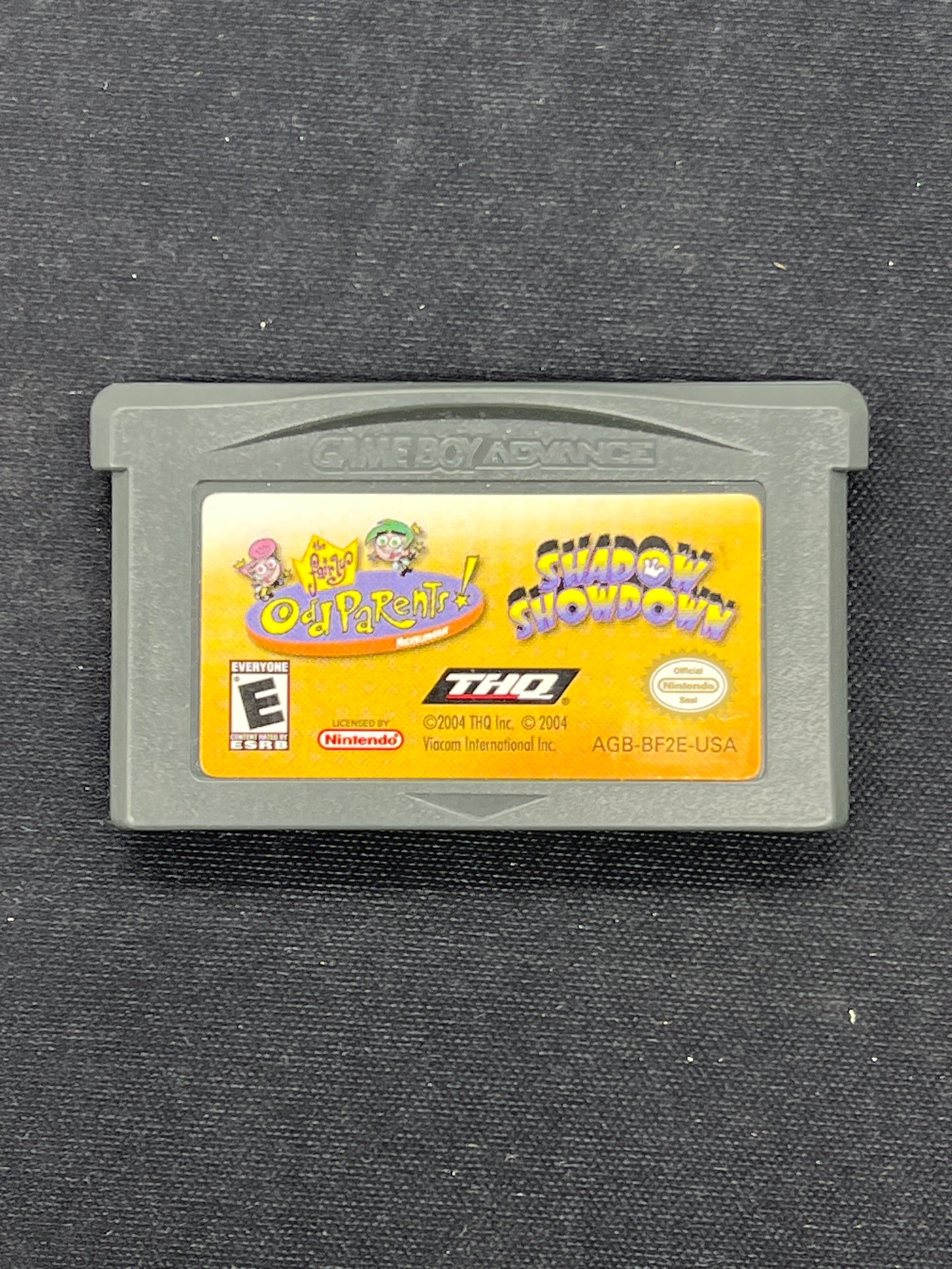 Auction Lot 491: Gameboy Advance Fairy Odd Parents Shadow Showdown Cartridge Only