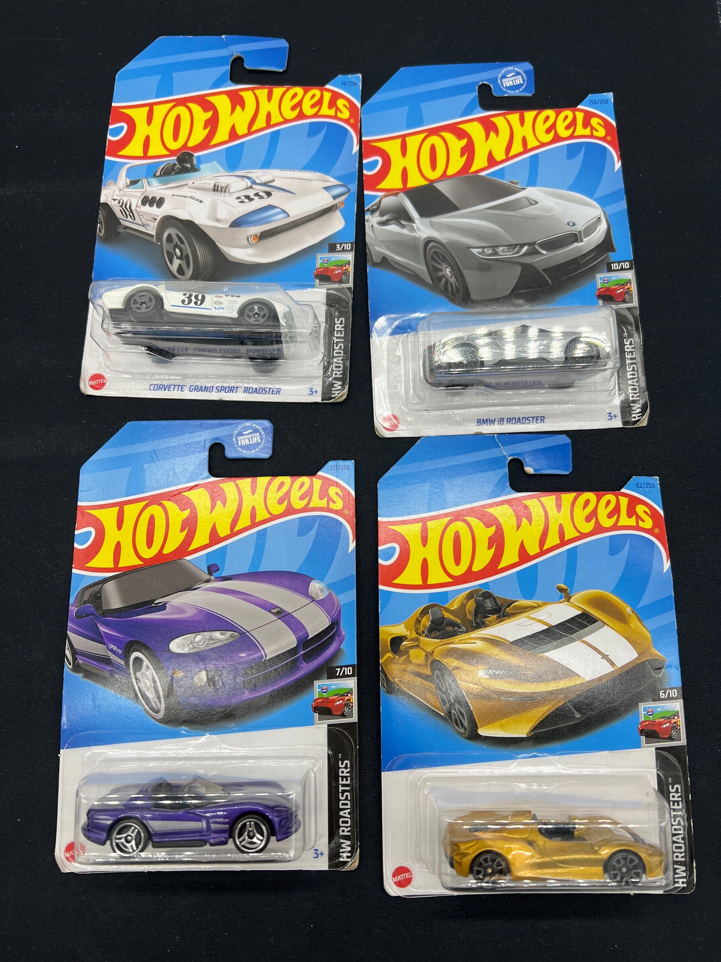 Auction Lot 117: Hot Wheels Assorted Lot of 4 Sealed