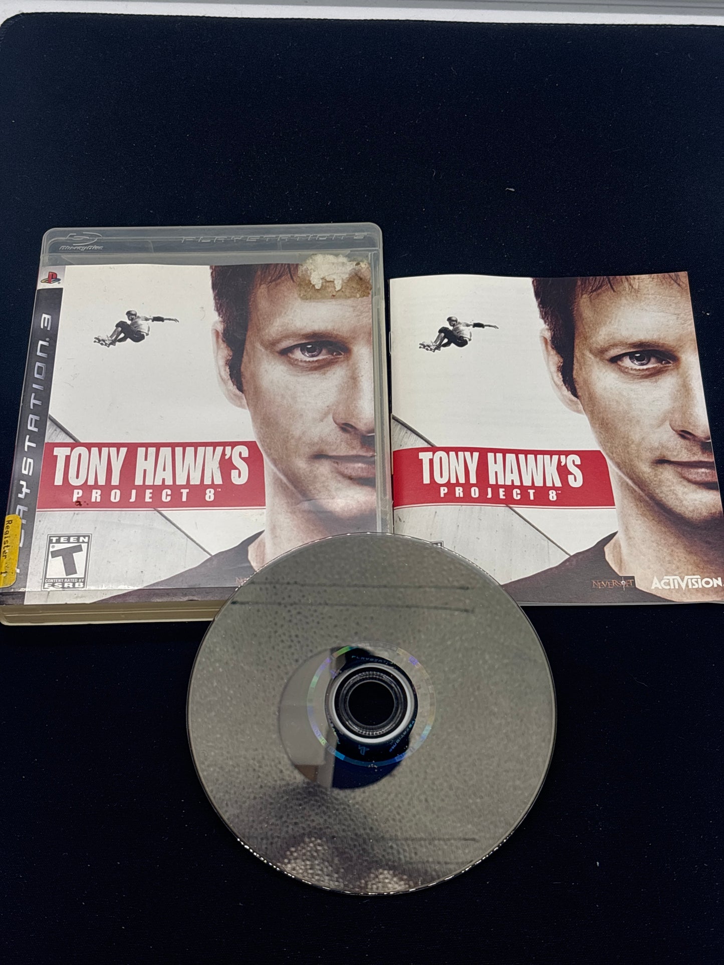 Auction Lot 80: PlayStation 3 Tony Hawk's Project 8 With Case & Disc
