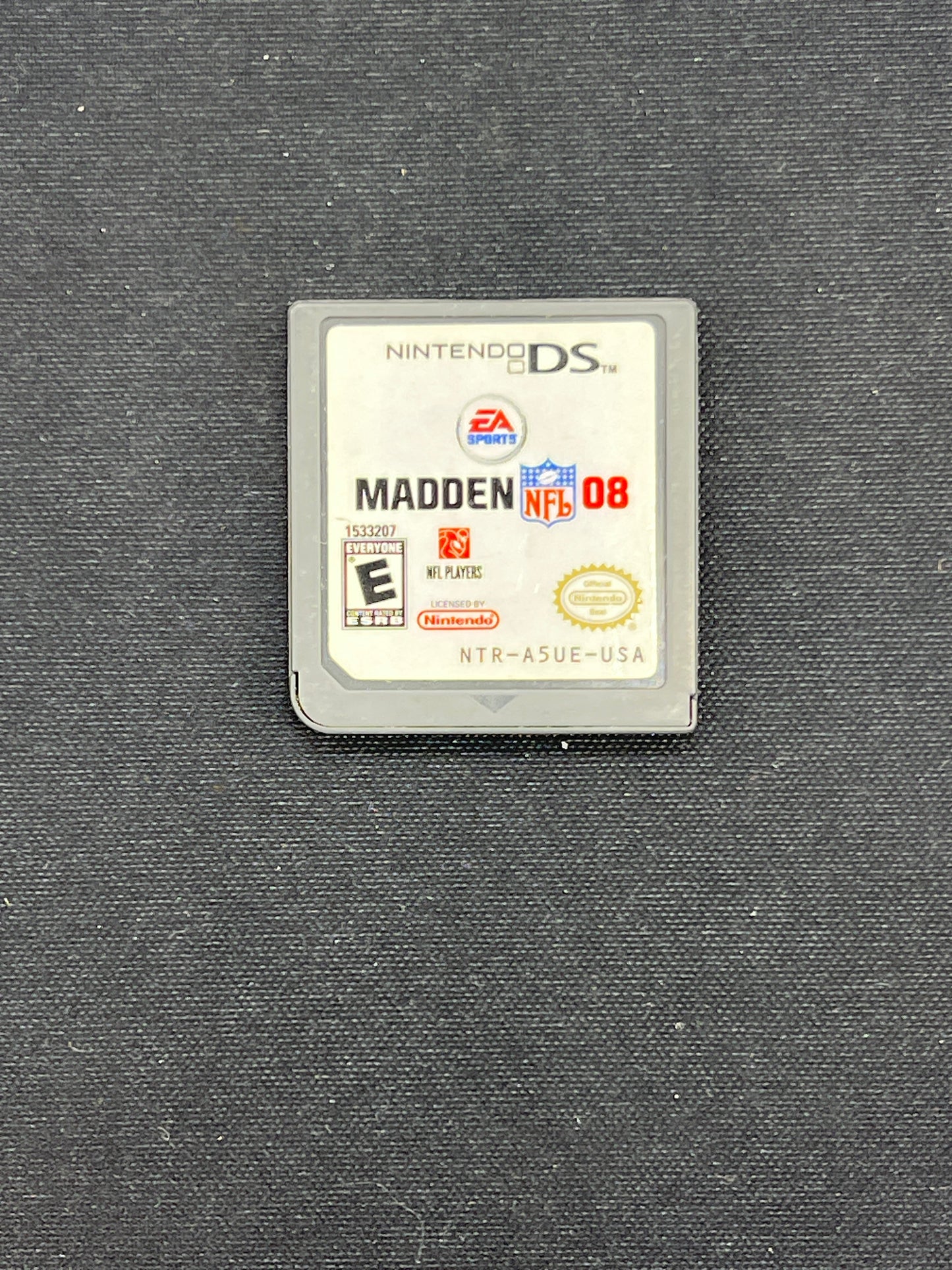 Auction Lot 109: Nintendo DS Madden NFL 08 Cartridge Only