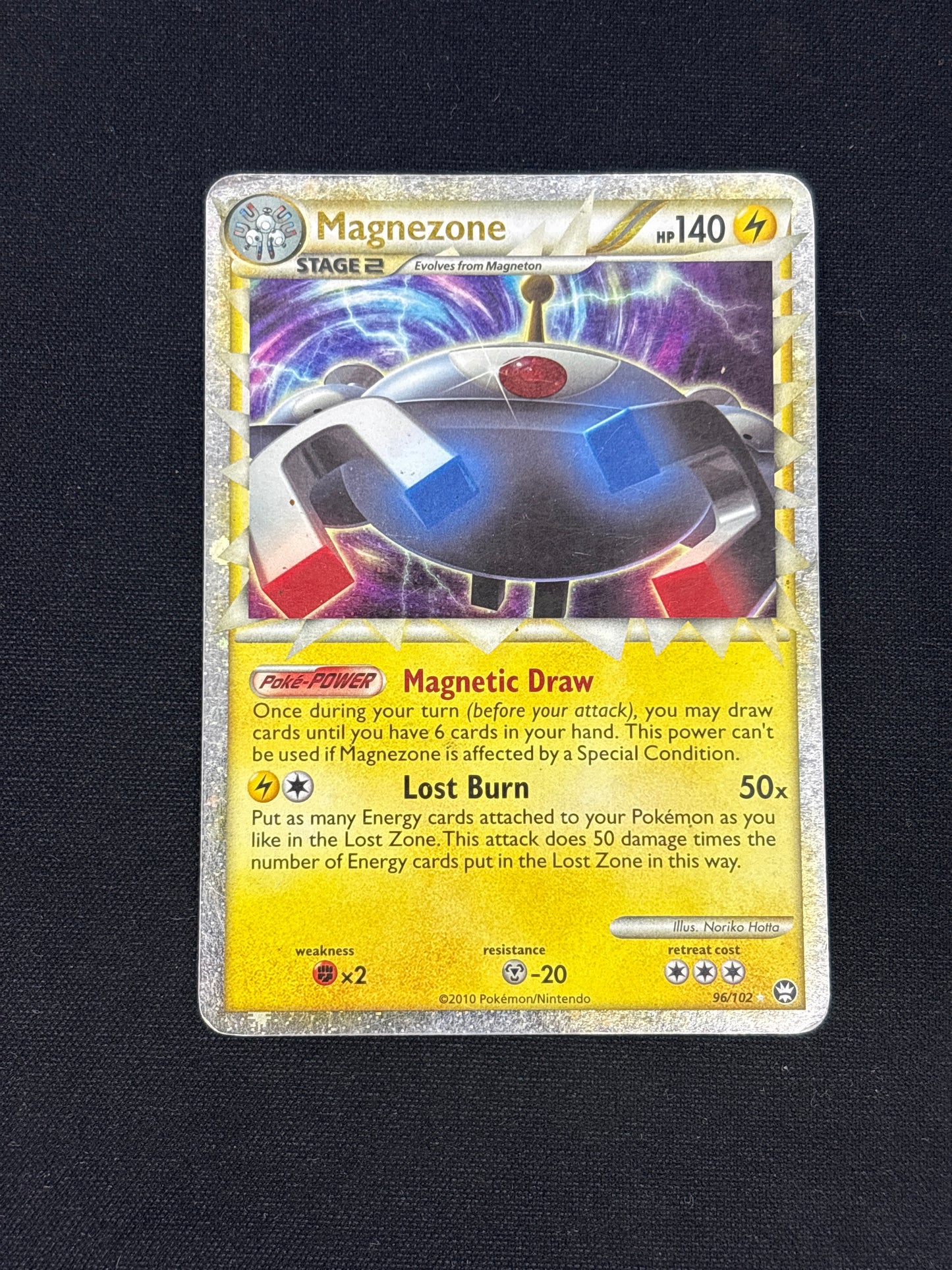 Auction Lot 82: Magnezone Prime Card Conditions Vary