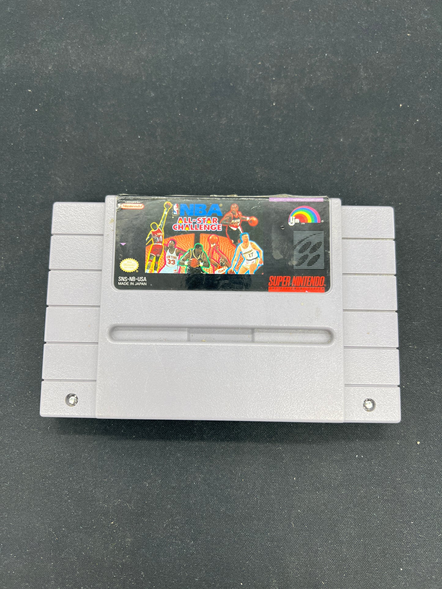 Auction Lot 161: SNES Video Game NBA All Star Challenge Loose
