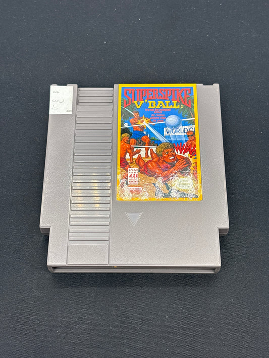 Auction Lot 3: NES Video Game Superspike V-Ball Loose