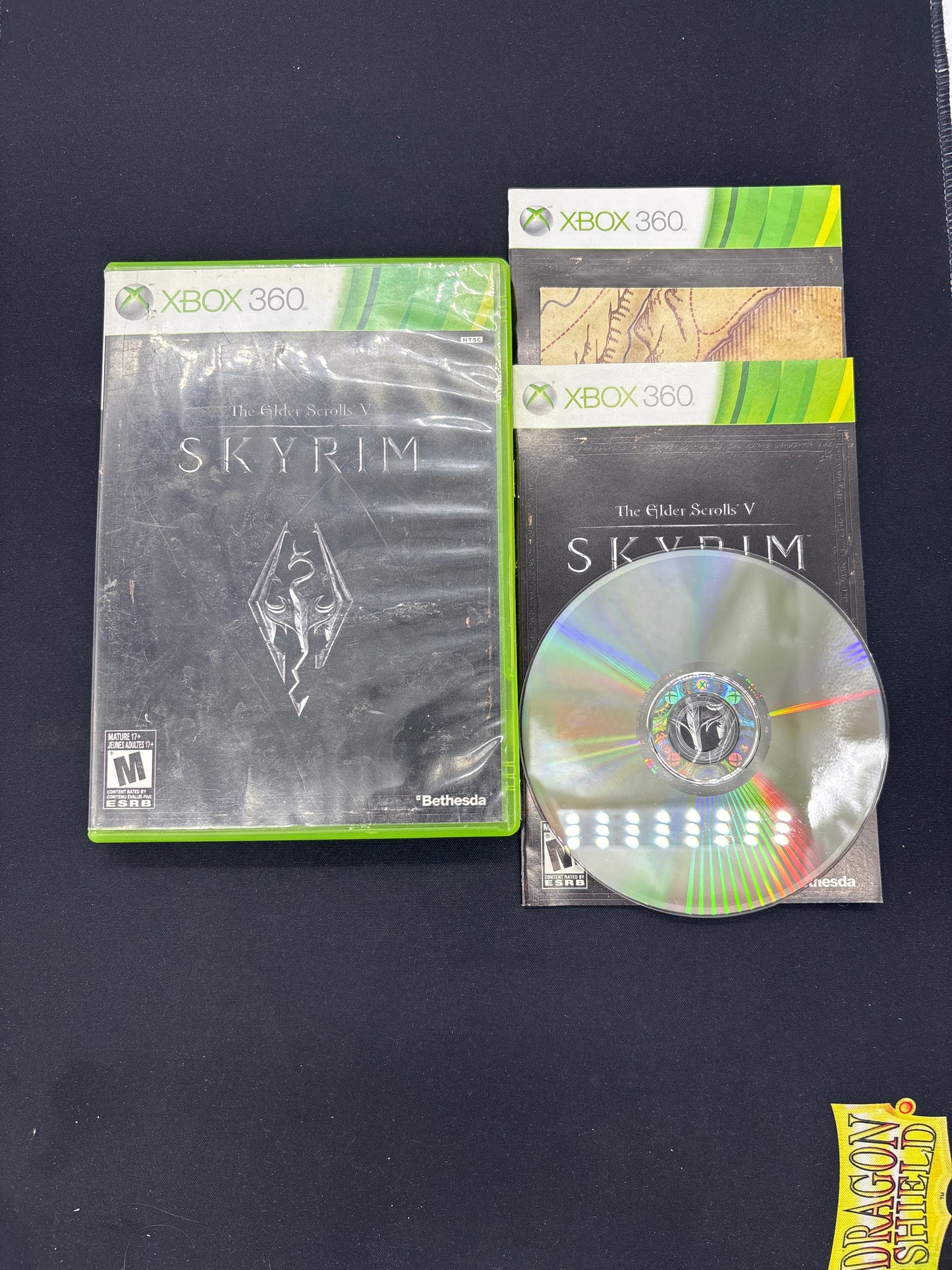 Auction Lot 135: XBOX 360 The Elder Scrolls V Skyrim With Case & Disc