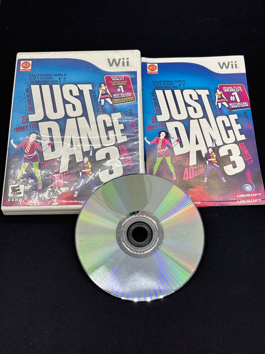 Auction Lot 32: Just Dance 3 Video Game Nintendo Wii CIB