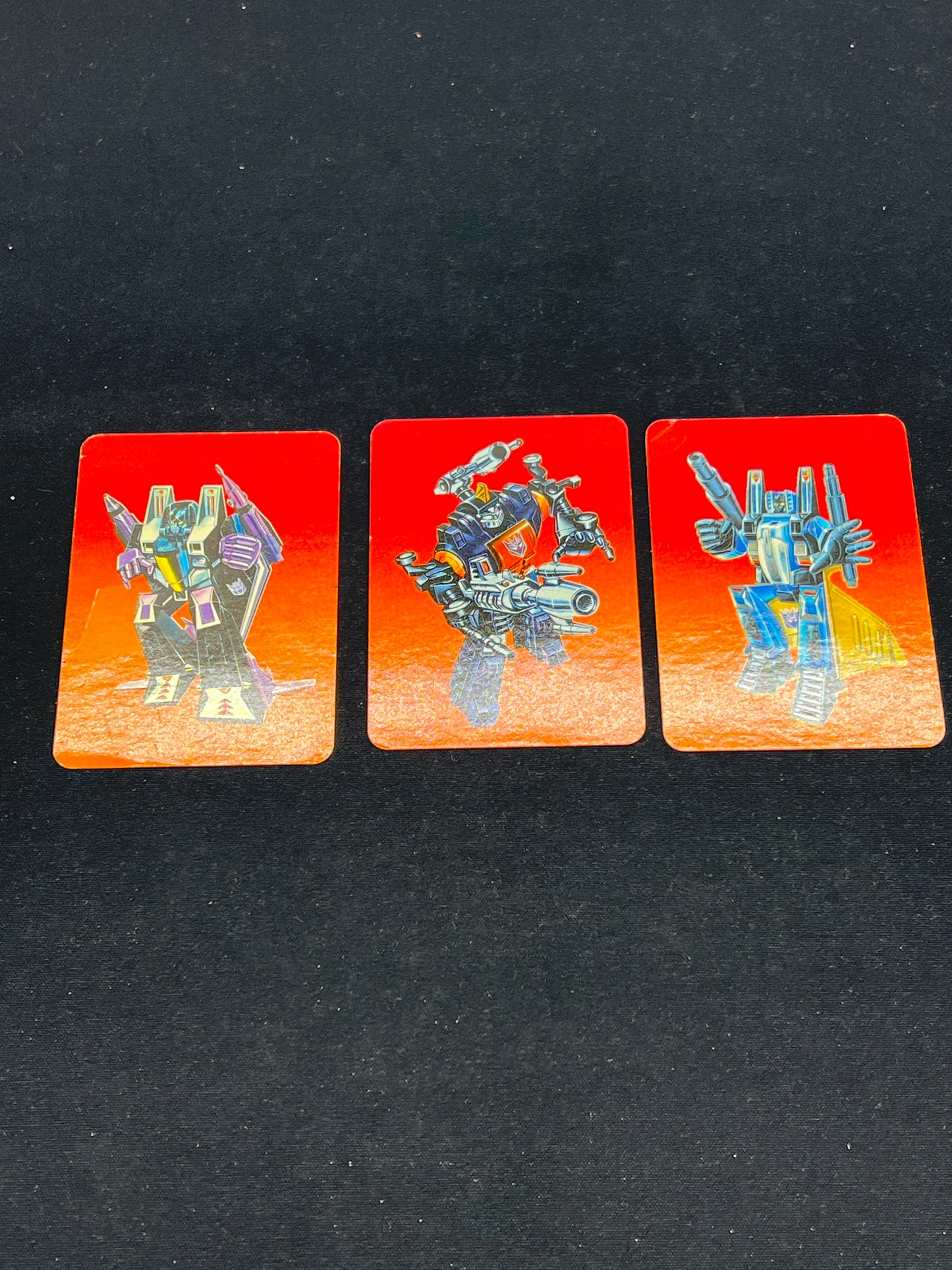 Auction Lot 281: Transformers Cards Lot of 3 Series 1 Conditions Vary