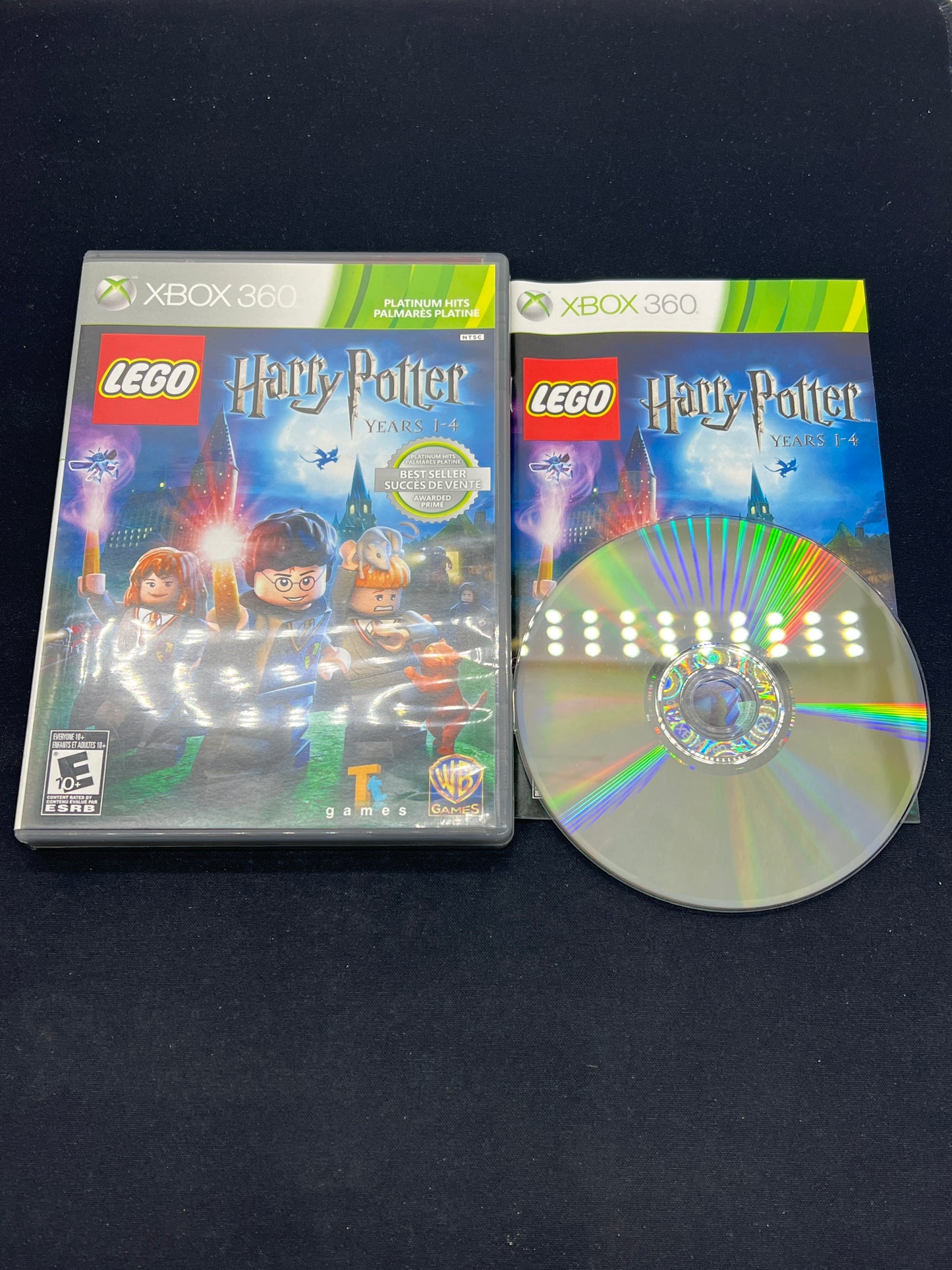 Auction Lot 33: XBOX 360 Video Game Lego Harry Potter CIB