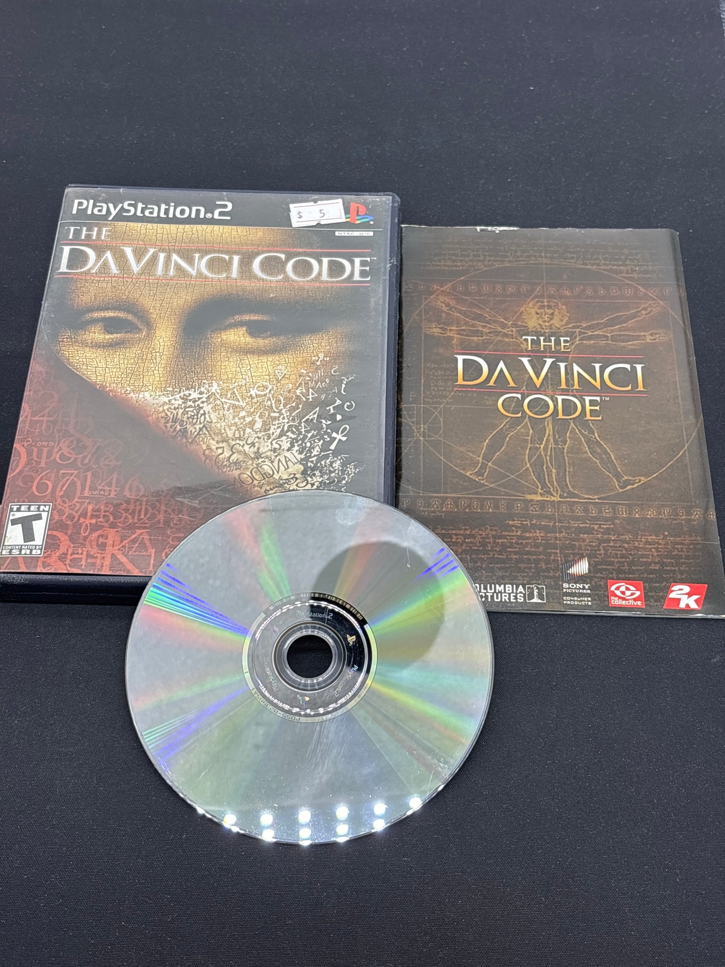 Auction Lot 35: PlayStation 2 Video Game Da Vinci Code CIB