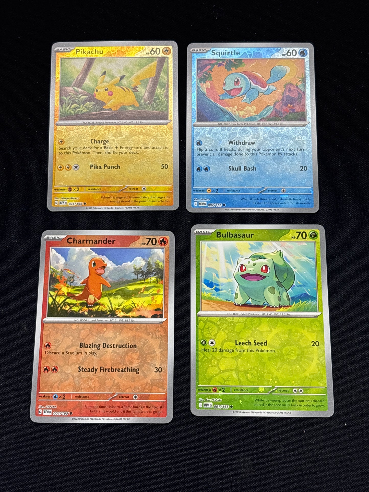 Auction Lot 57: Pokemon 151 Mini Tin Holo Promo Card Lot 1