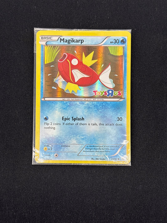 Auction Lot 37: Magikarp Toys R Us Stamped Promo Sealed