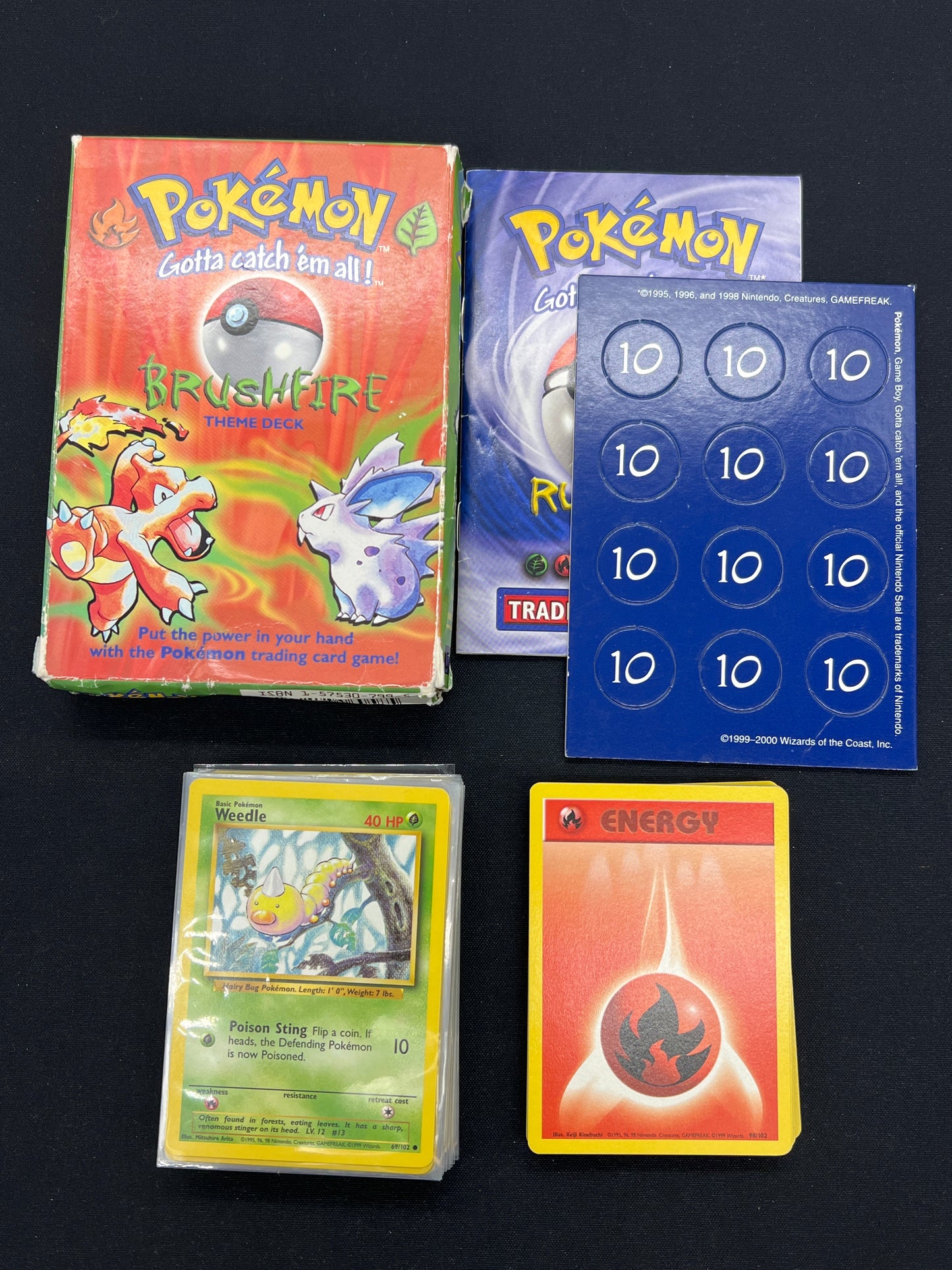 Auction Lot 150: Pokemon Brushfire Theme Deck Missing Holos