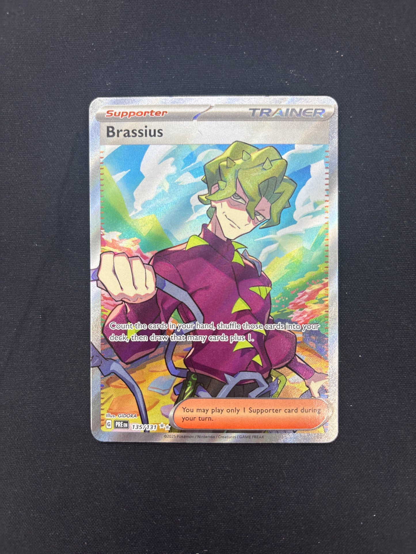 Auction Lot 340: Pokemon Card Brassius Full Art Condition Vary