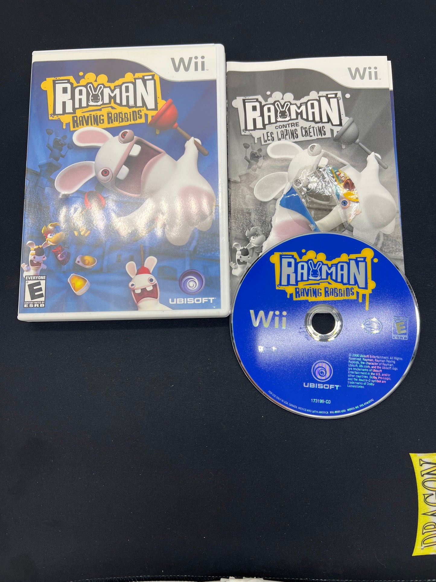Auction Lot 71: Nintendo Wii Rayman Raving Rabbids CIB