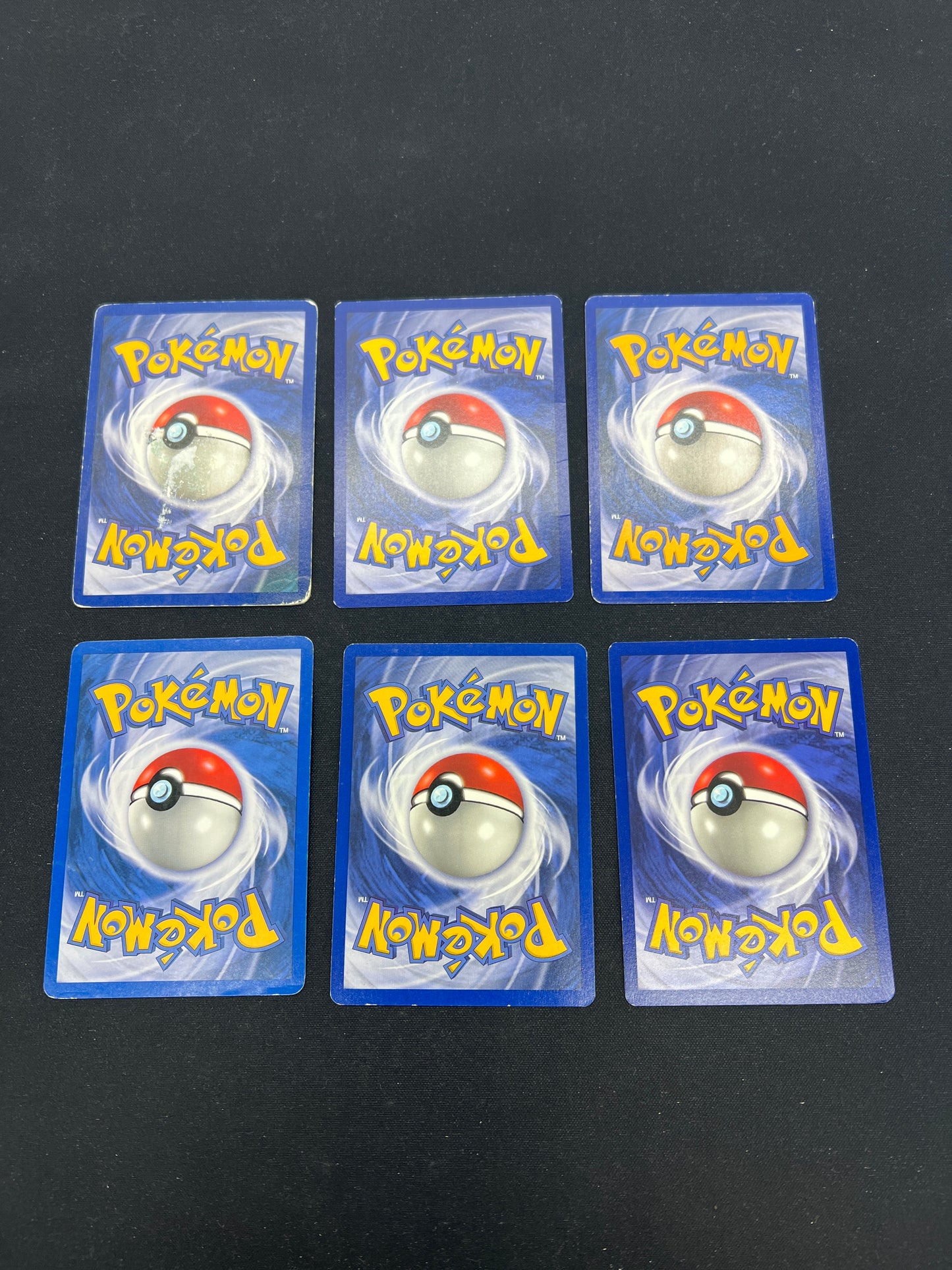 Auction Lot 152: Pokemon Cards Lot of 6 WOTC Fossil Commons Uncommons Conditions Vary