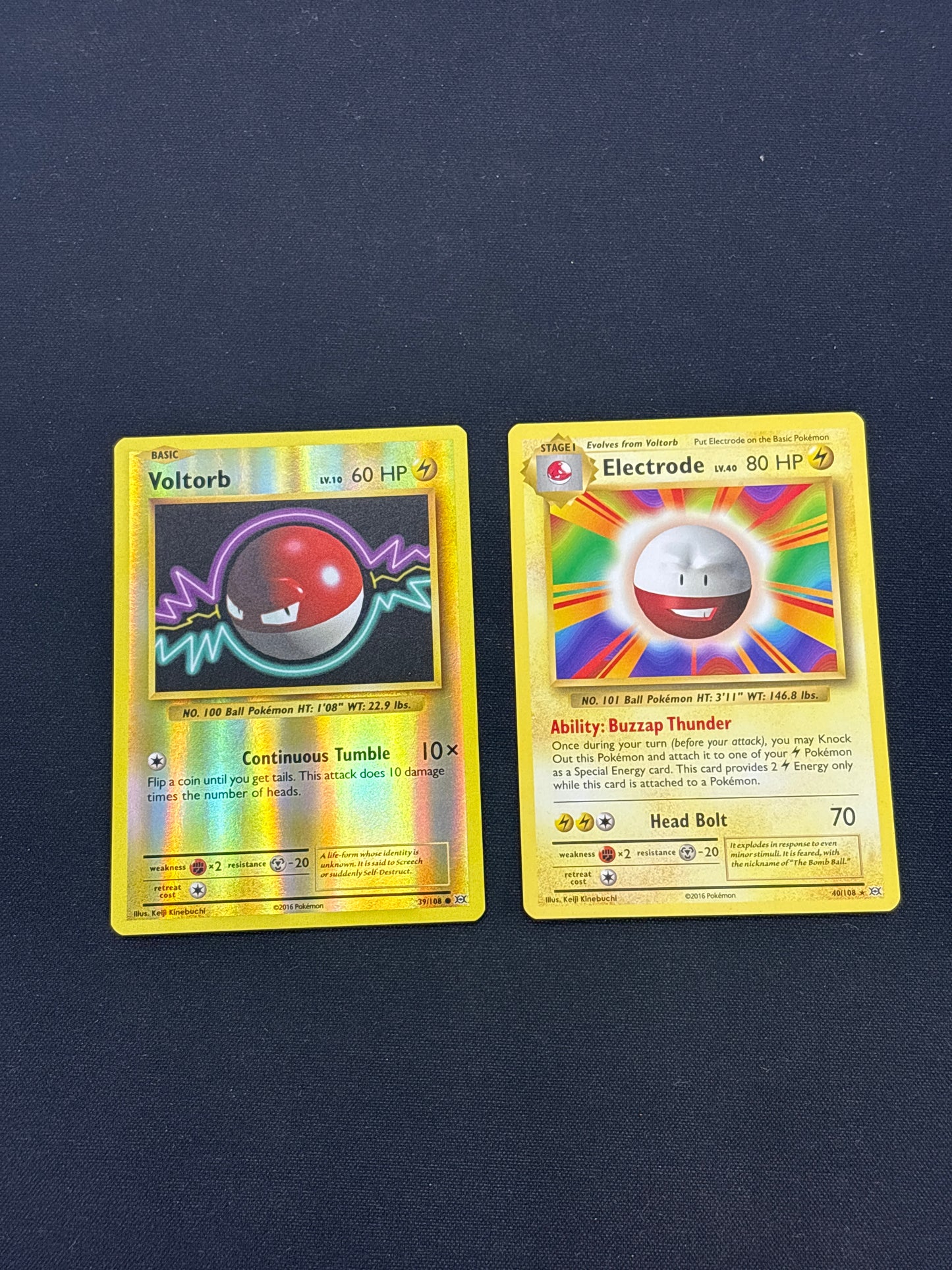 Auction Lot 61: Pokemon XY Evolutions Card Lot Conditions Vary