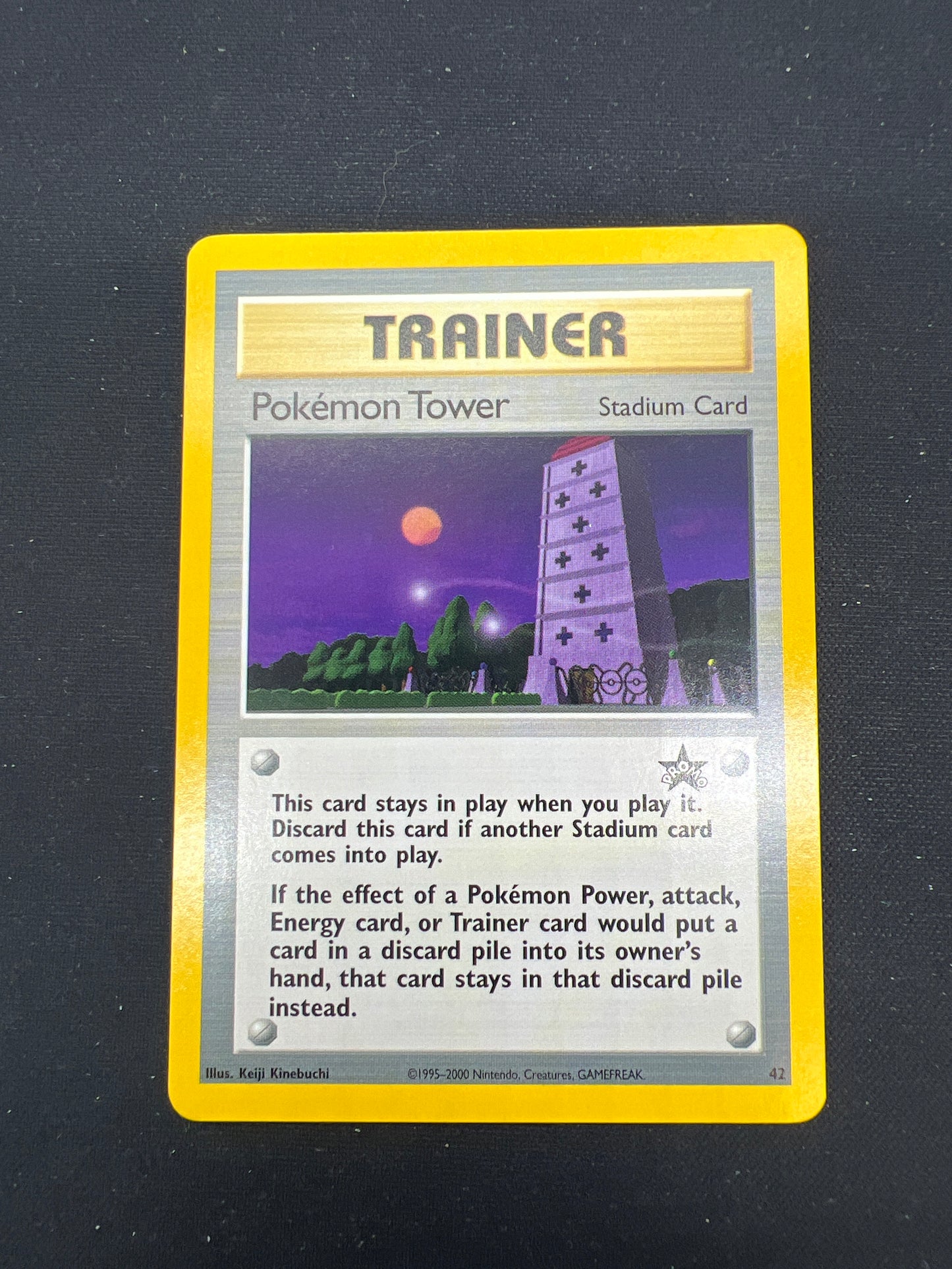Auction Lot 152: Pokemon Cards WOTC Black Star Promo Pokemon Tower Condition Vary