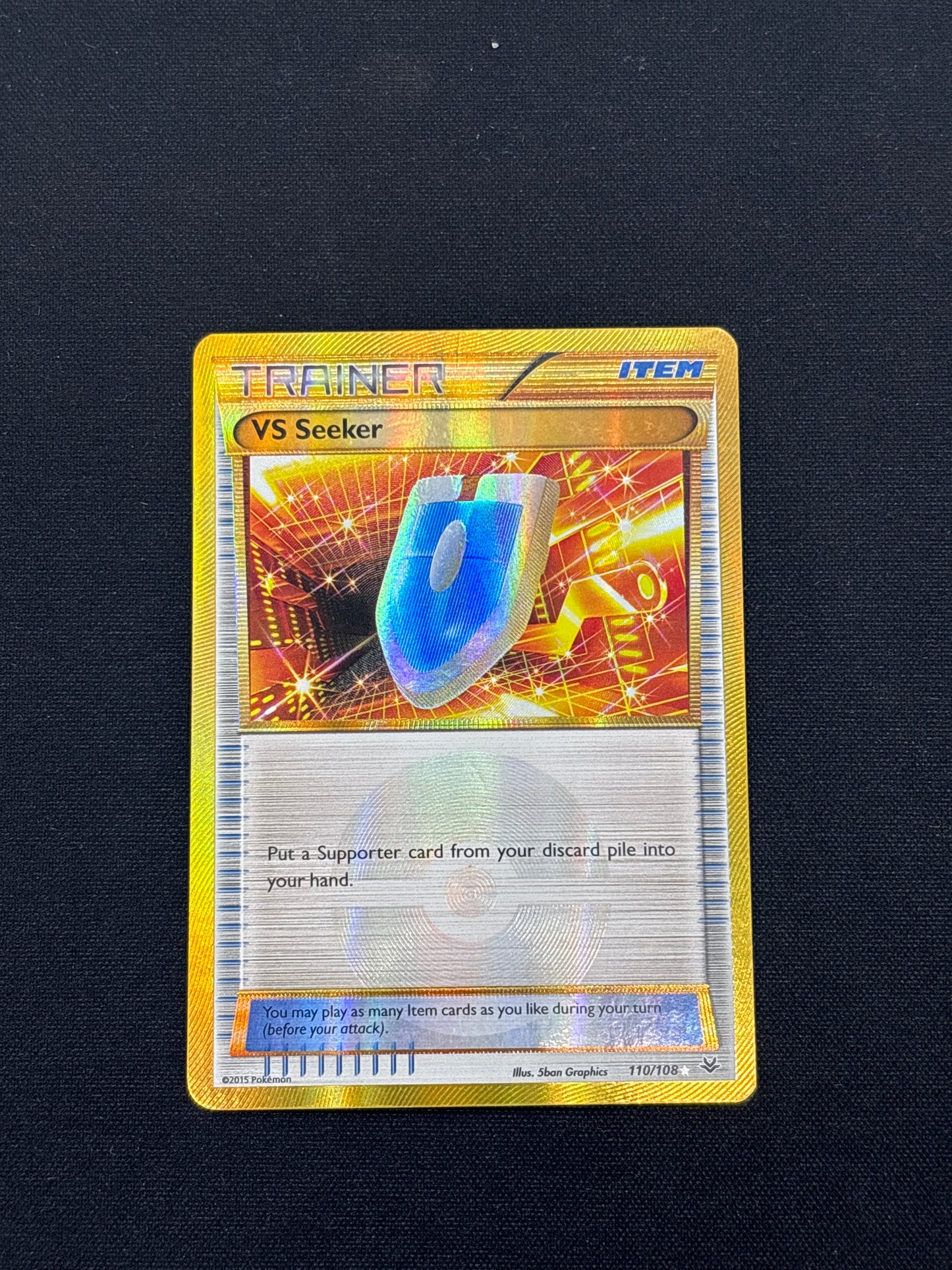 Auction Lot 53: VS Seeker Secret Rare Card Lot Pokemon XY Roaring Skies Conditions Vary