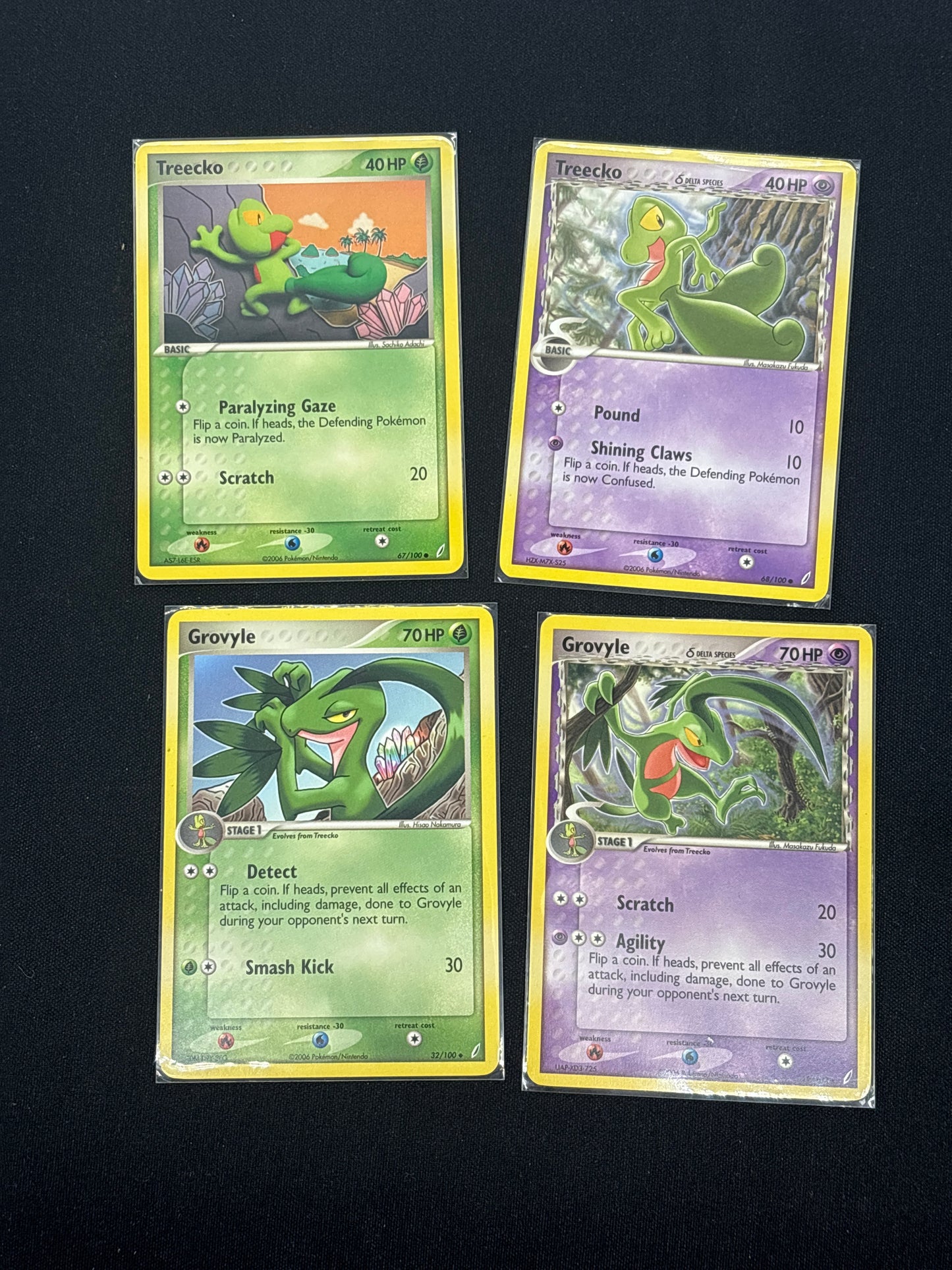 Auction Lot 105: Pokemon Crystal Guardians Card Lot 9 Conditions Vary