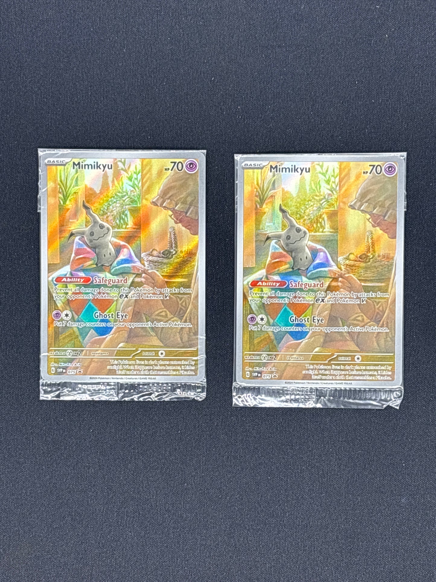 Auction Lot 30: Mimikyu SV Paldean  Fates ETB Promo Sealed