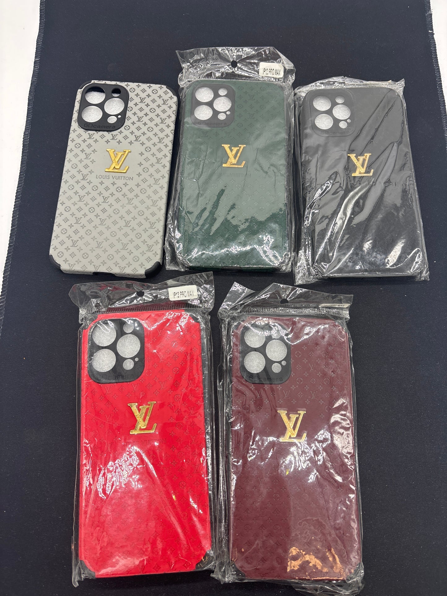 Auction Lot 338: Assorted LV IPhone Cases Lot of 5