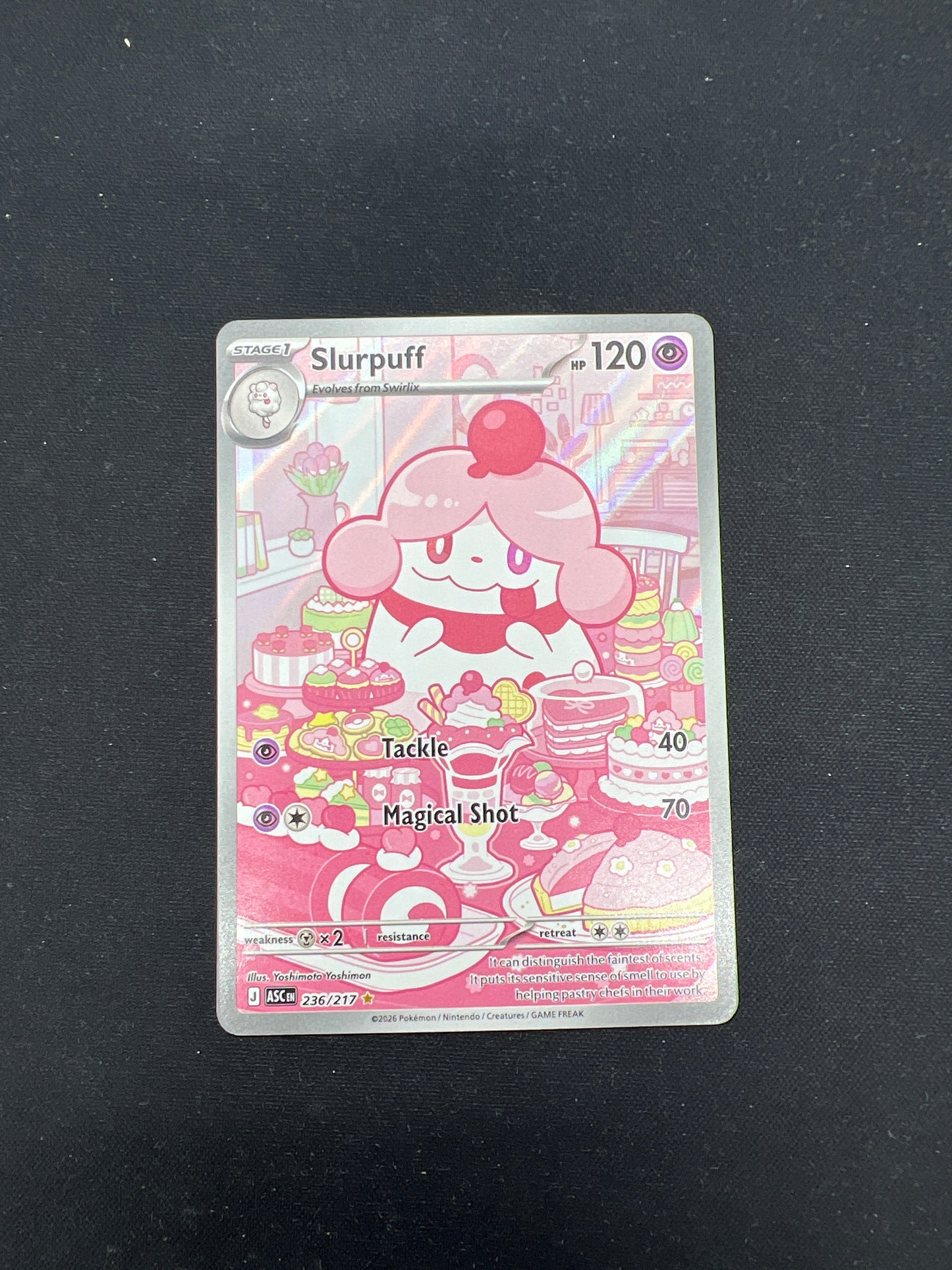 Auction Lot 180: Pokemon Cards Slurpuff Illustration Rare Condition Vary