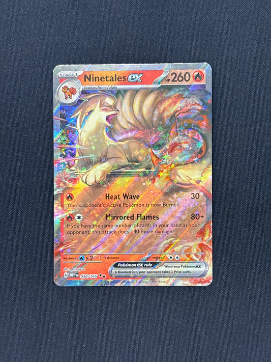 Auction Lot 344: Ninetales EX Pokemon 151 Conditions Vary