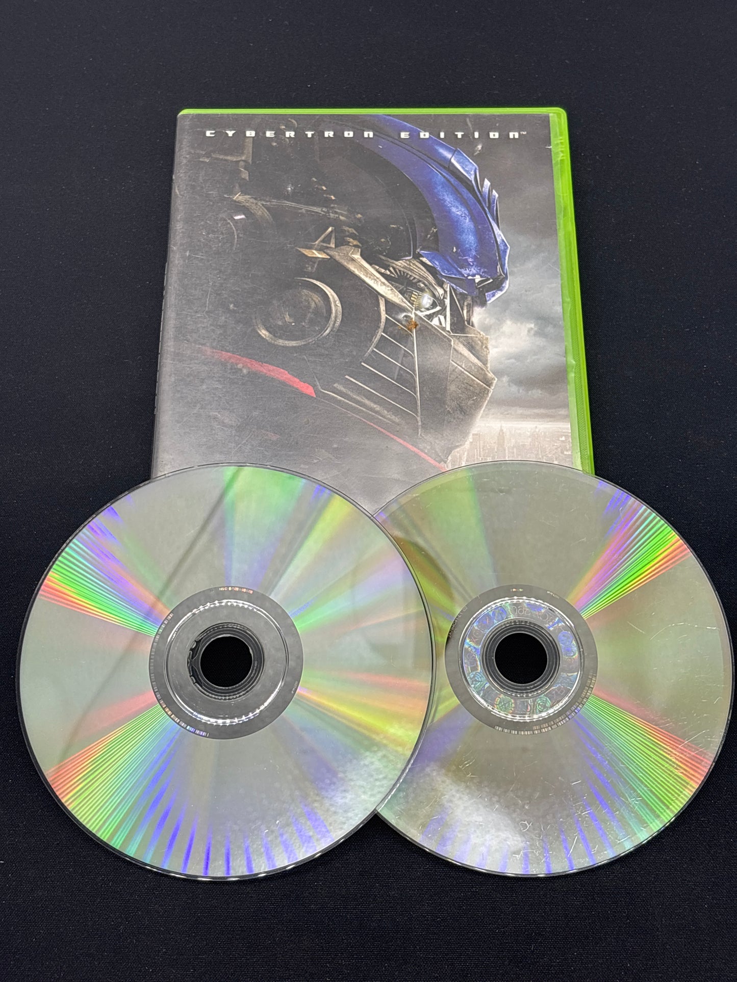 Auction Lot 117: XBOX 360 Transformers with Bonus Disc Video Game