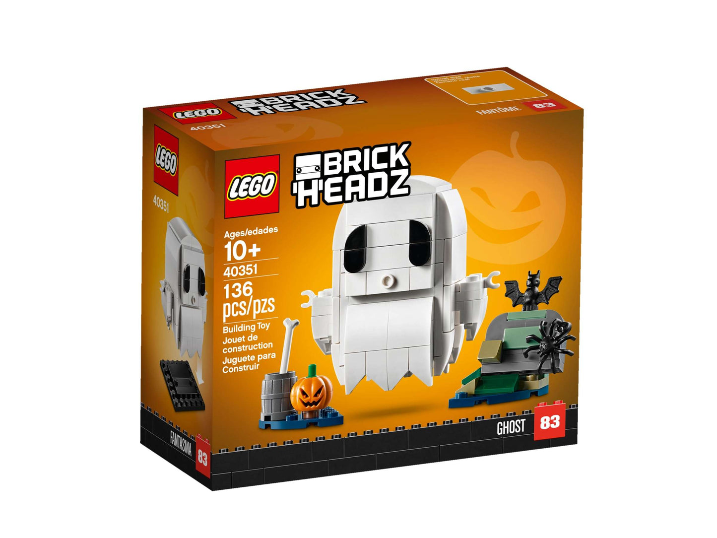 40351 Brick Headz Ghost