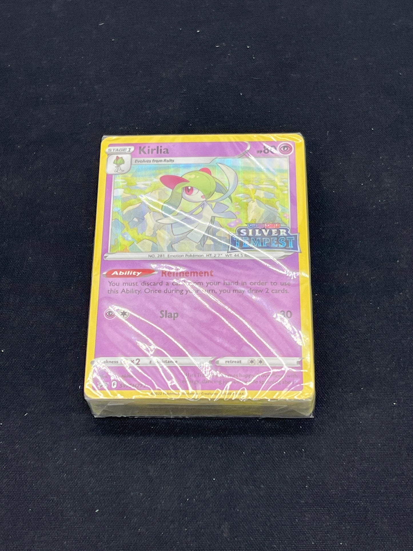 Auction Lot 279: Pokémon Cards Silver Tempest Build and Battle Deck Kirlia Sealed