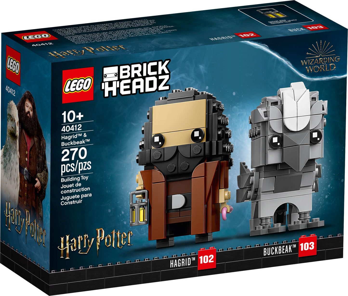 40412 Brick Headz Hagrid & Buckbeak