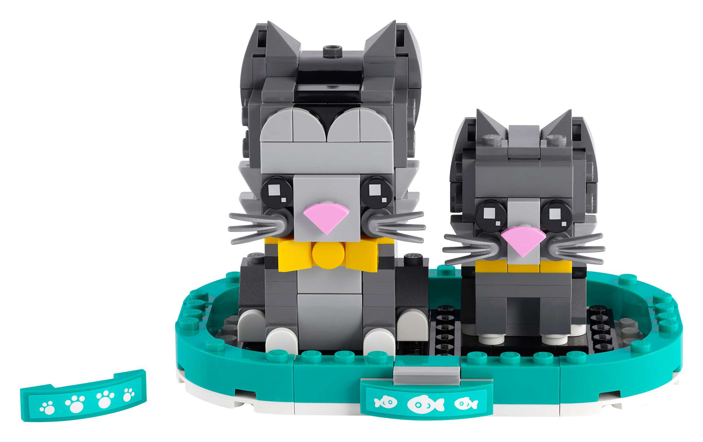 40441 Brick Headz Shorthair Cats