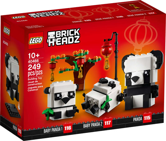 40466 Brick Headz Chinese New Year Pandas