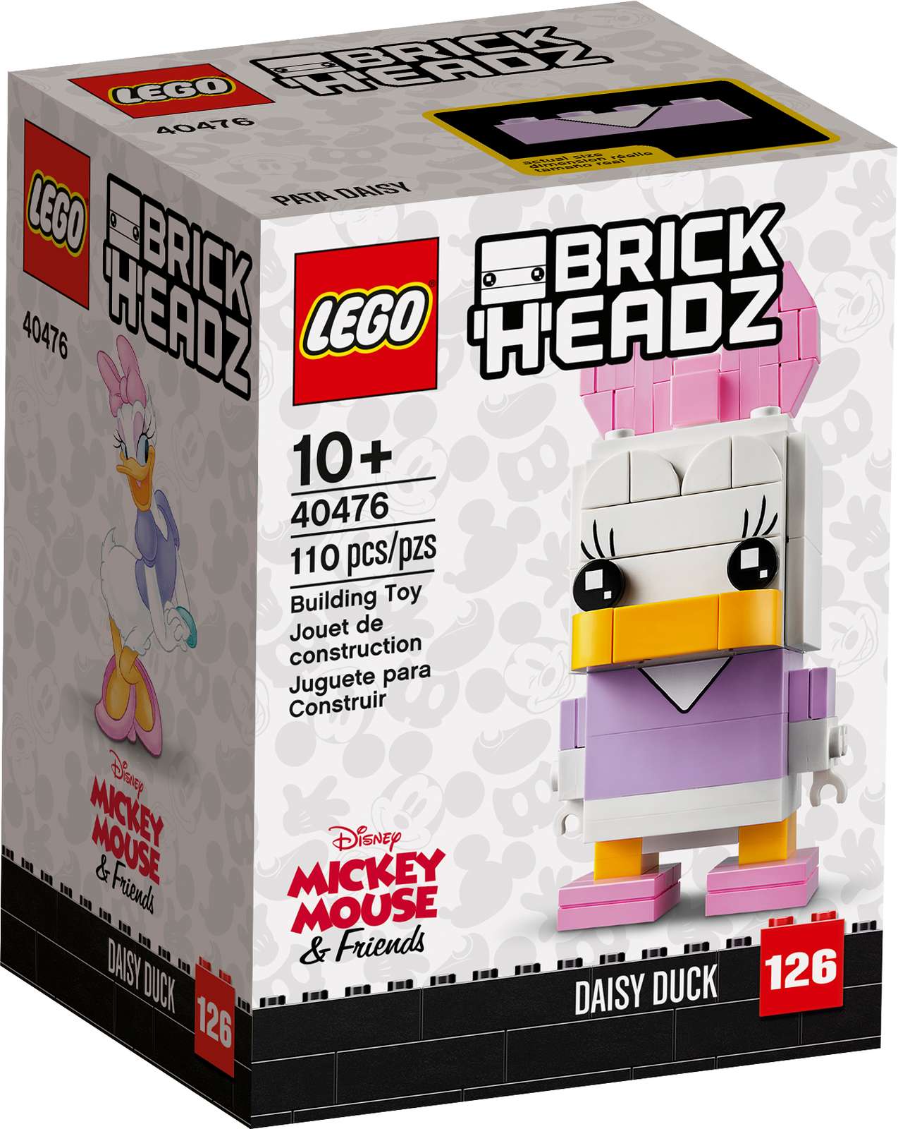 Lego Brick Headz Daisy Duck
