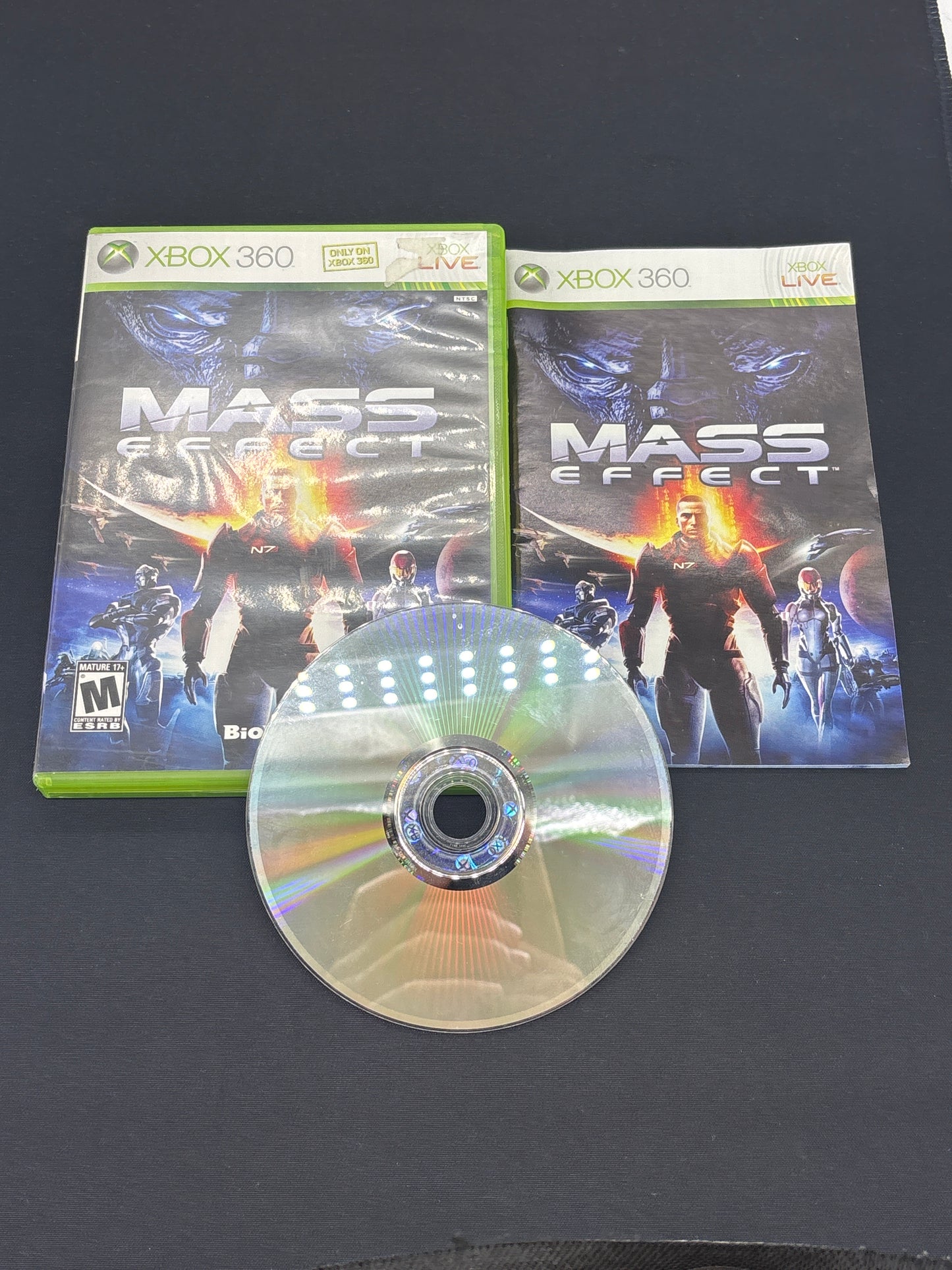 Auction Lot 171: Mass Effect Video Game XBOX 360 CIB