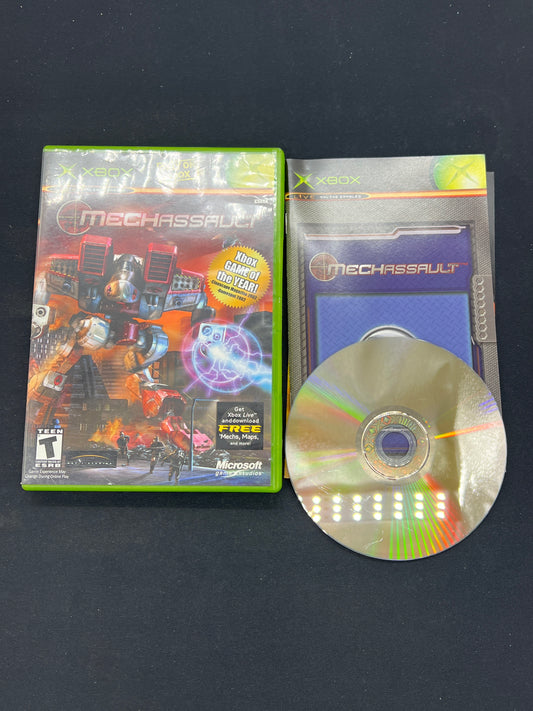 Auction Lot 336: XBOX MechAssault CIB