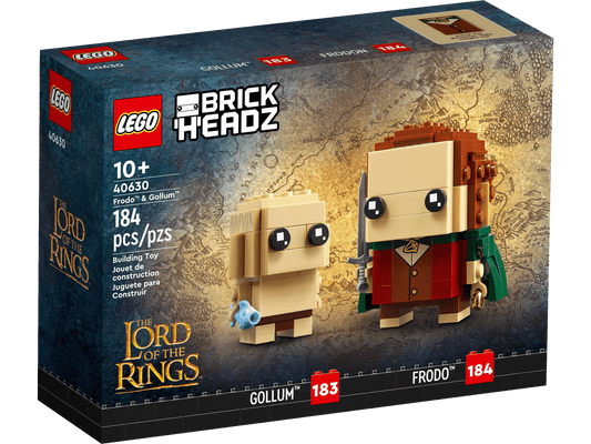 40630 Frodo & Gollum Brick Headz
