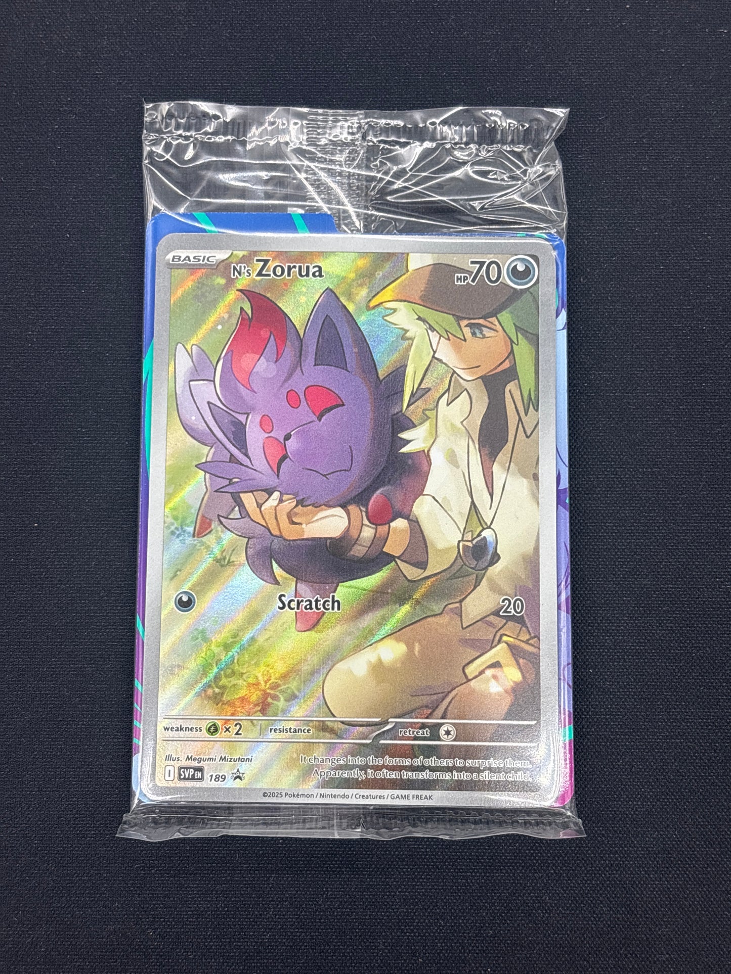 Auction Lot 4: Pokemon Card Zorua Journey Together ETB Promo Sealed Conditions Vary