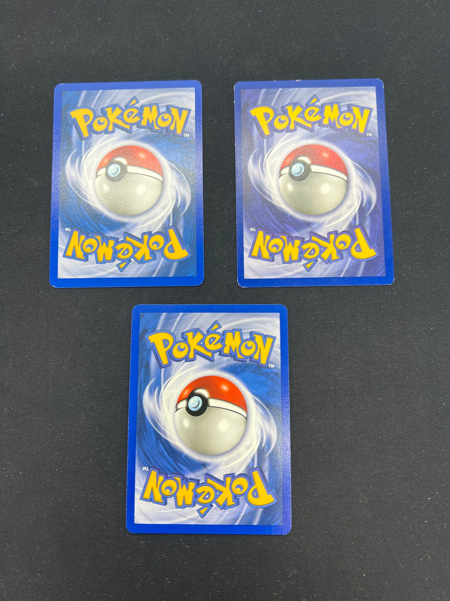 Auction Lot 188: Pokemon Cards Lot of 3 WOTC Assorted Non Holo Rares Conditions Vary