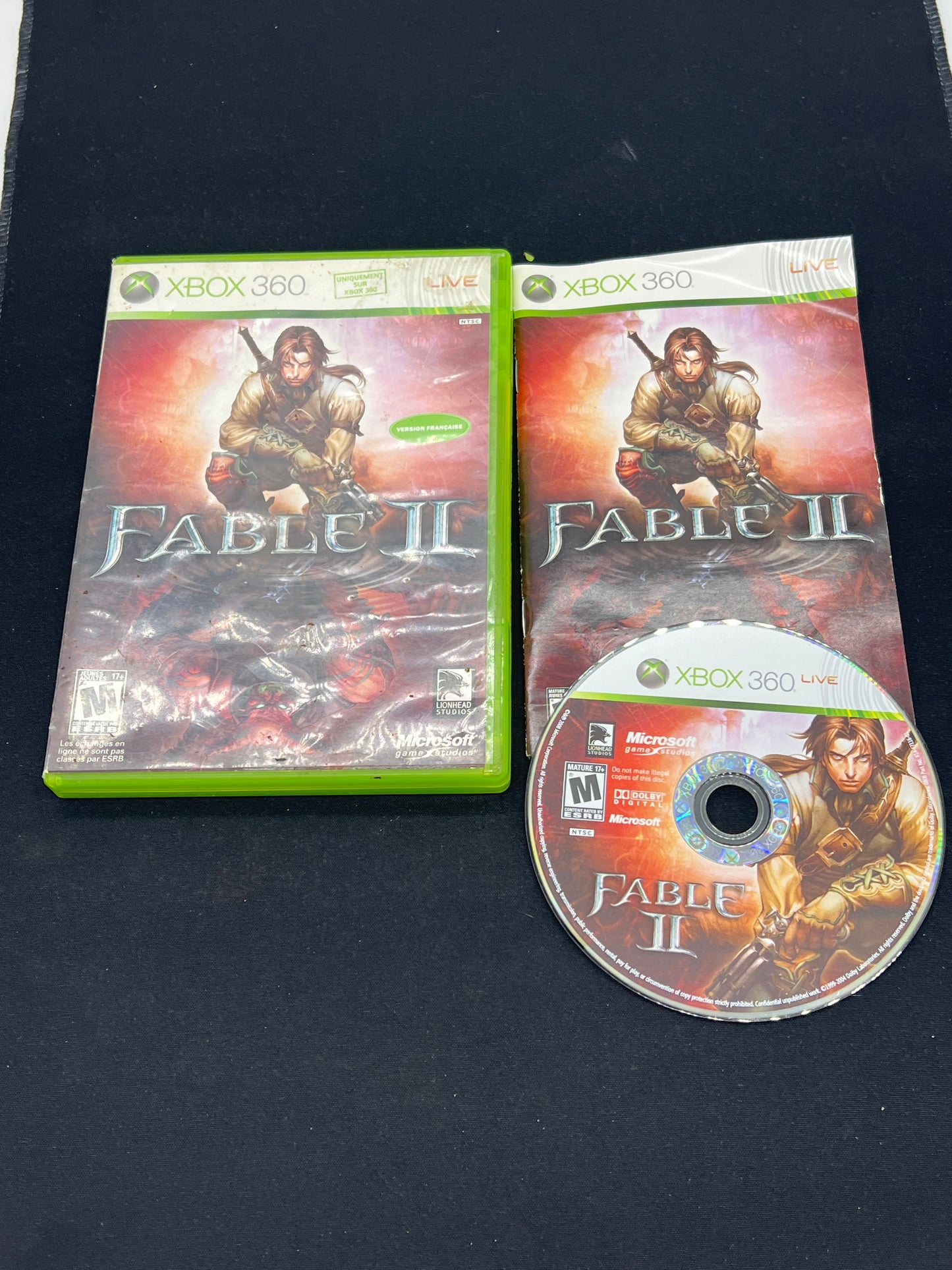 Auction Lot 162: XBOX 360 Fable II CIB