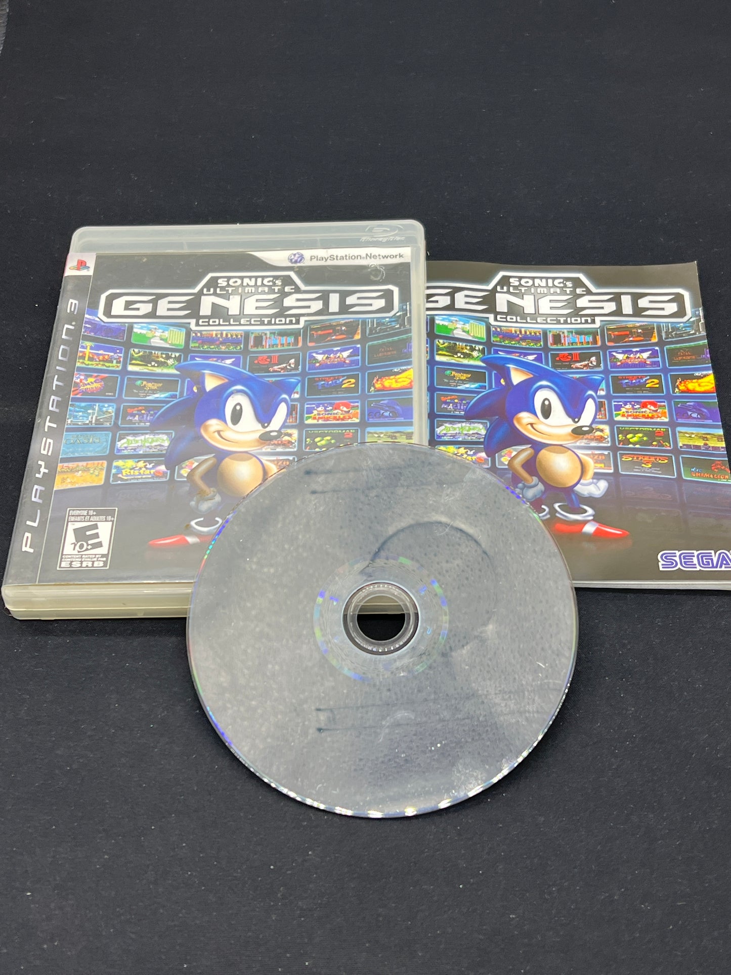 Auction Lot 222: Playstation3 Sonic Ultimate Genesis Collection CIB