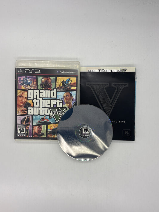 Auction Lot 36: Grand Theft Auto V Video Game PlayStation 3 CIB