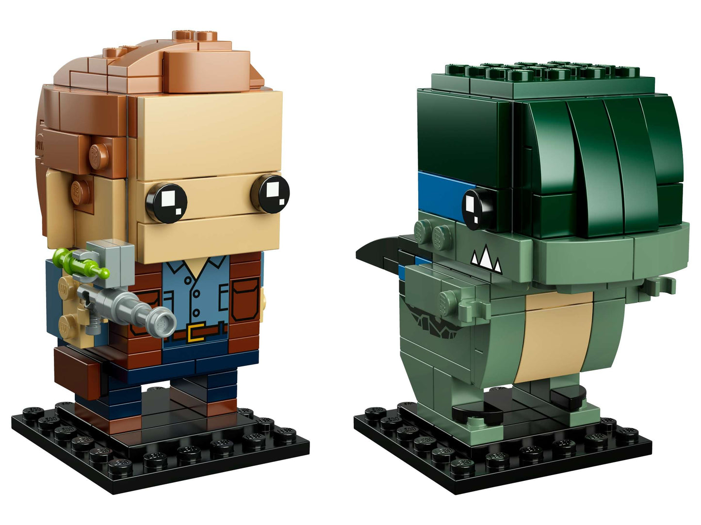 41614 Brick Headz Owen & Blue