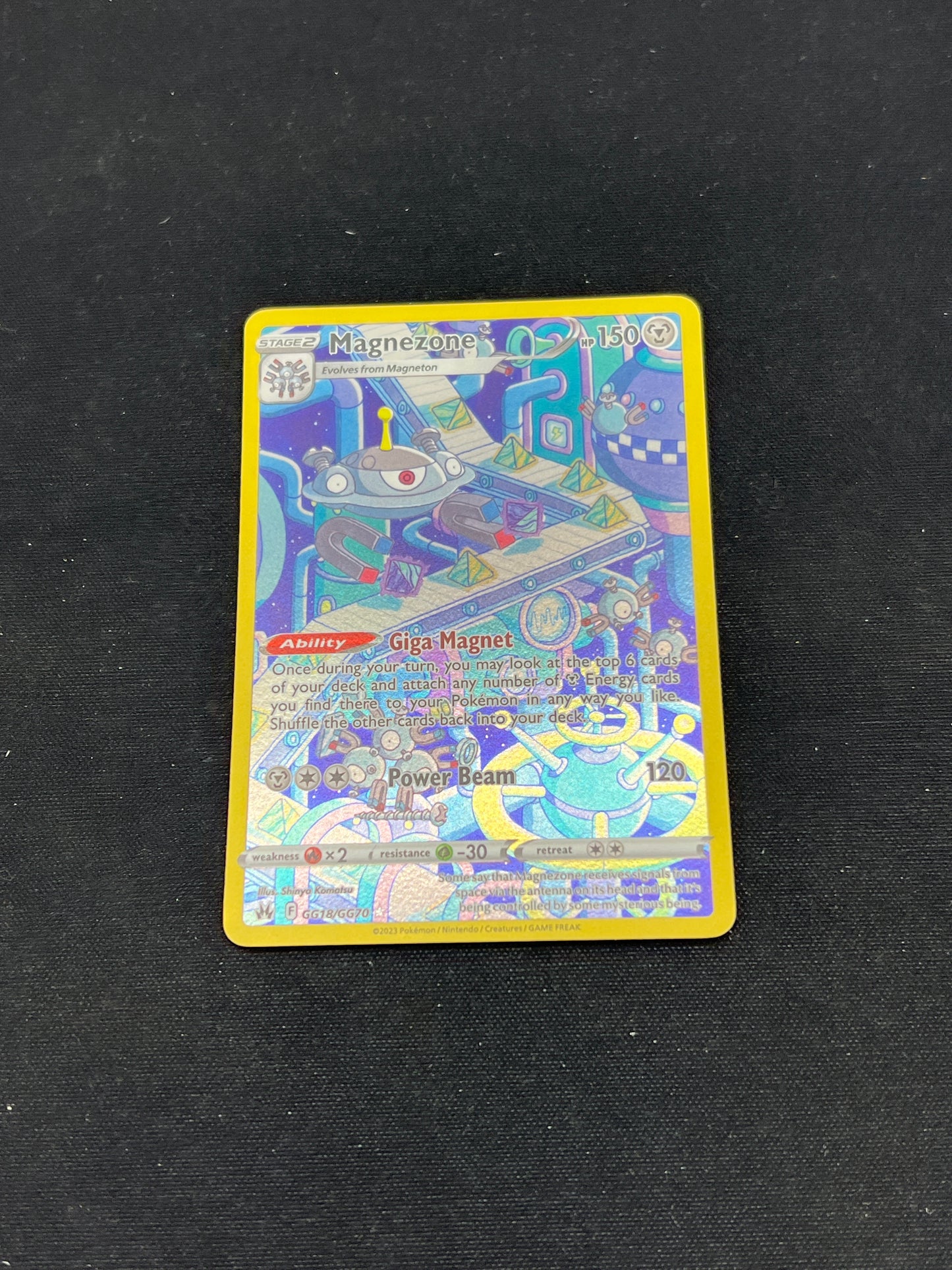 Auction Lot 268: Pokemon Cards Magnezone Crown Zenith Conditions Vary