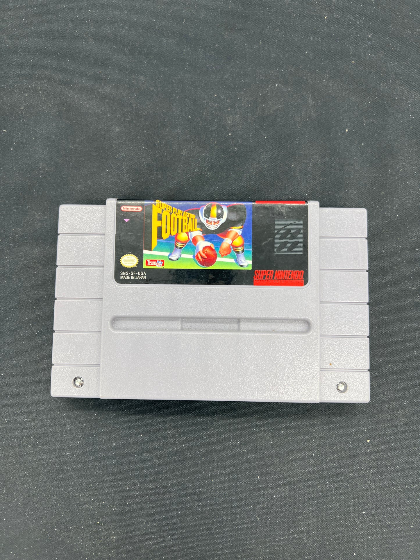 Auction Lot 160: SNES Video Game Super Play Action Football Loose