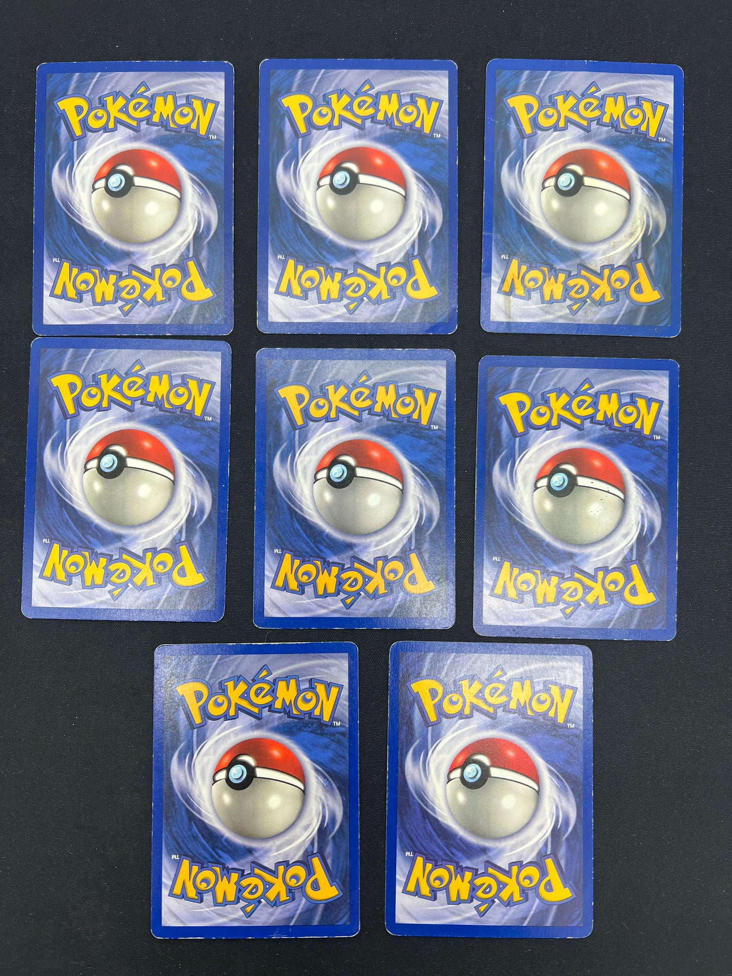 Auction Lot 341: Pokemon Cards Lot of 8 Assorted WOTC Era Commons Uncommons Conditions Vary