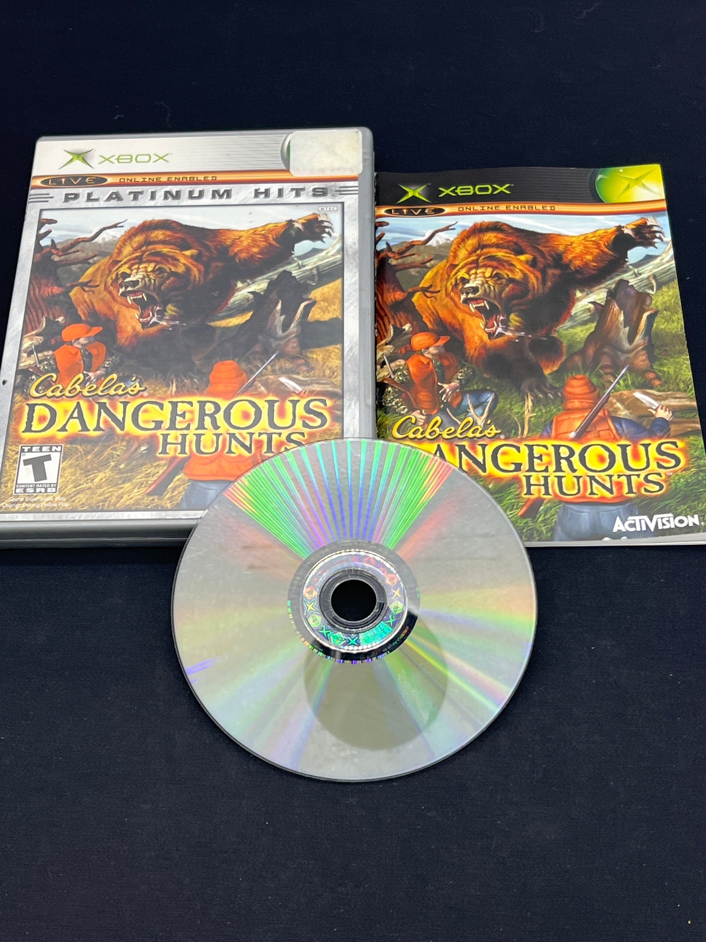 Auction Lot 116: XBOX Video Game Cabela's Dangerous Hunts CIB