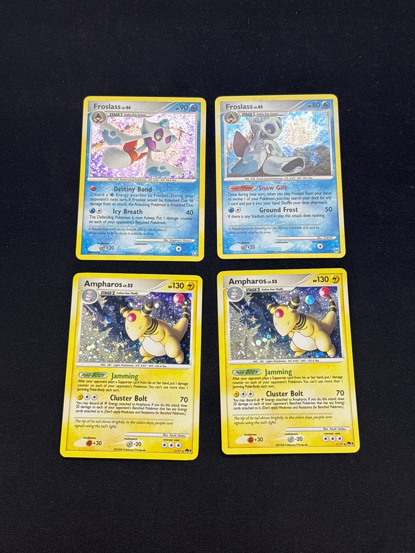 Auction Lot 23: Pokemon Mid Era Holo Rare Card Lot 2 Conditions Vary