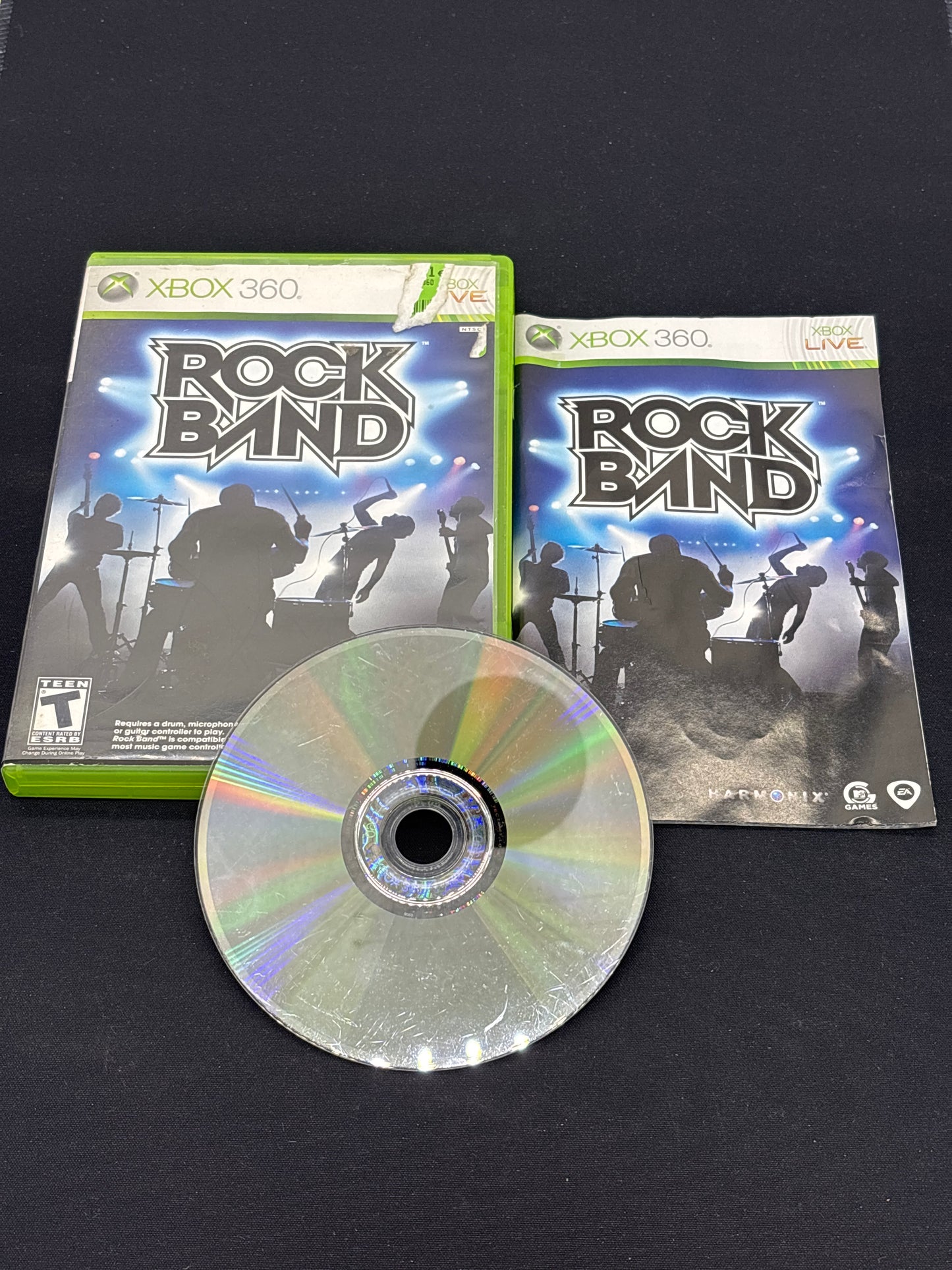 Auction Lot 114: XBOX 360 Rock Band CIB